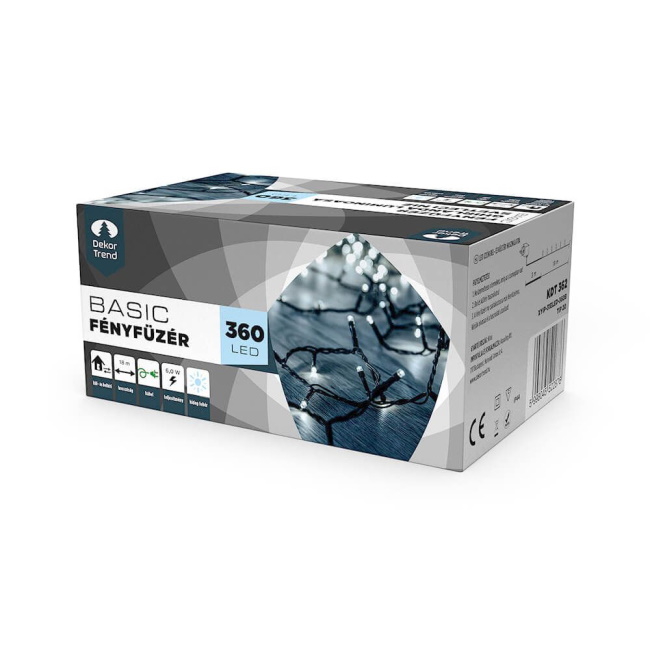 Dekortrend LED lampice 360 kom hladno bela KDT 362